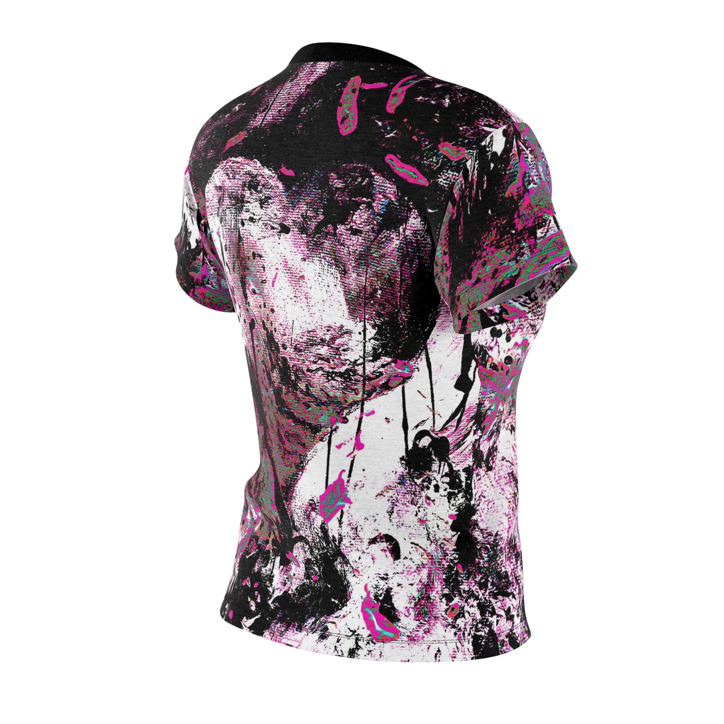 "Dreamy Love" (Cosmic Fusion - Magenta) - Women's Crew Neck Tee (w/ heart)