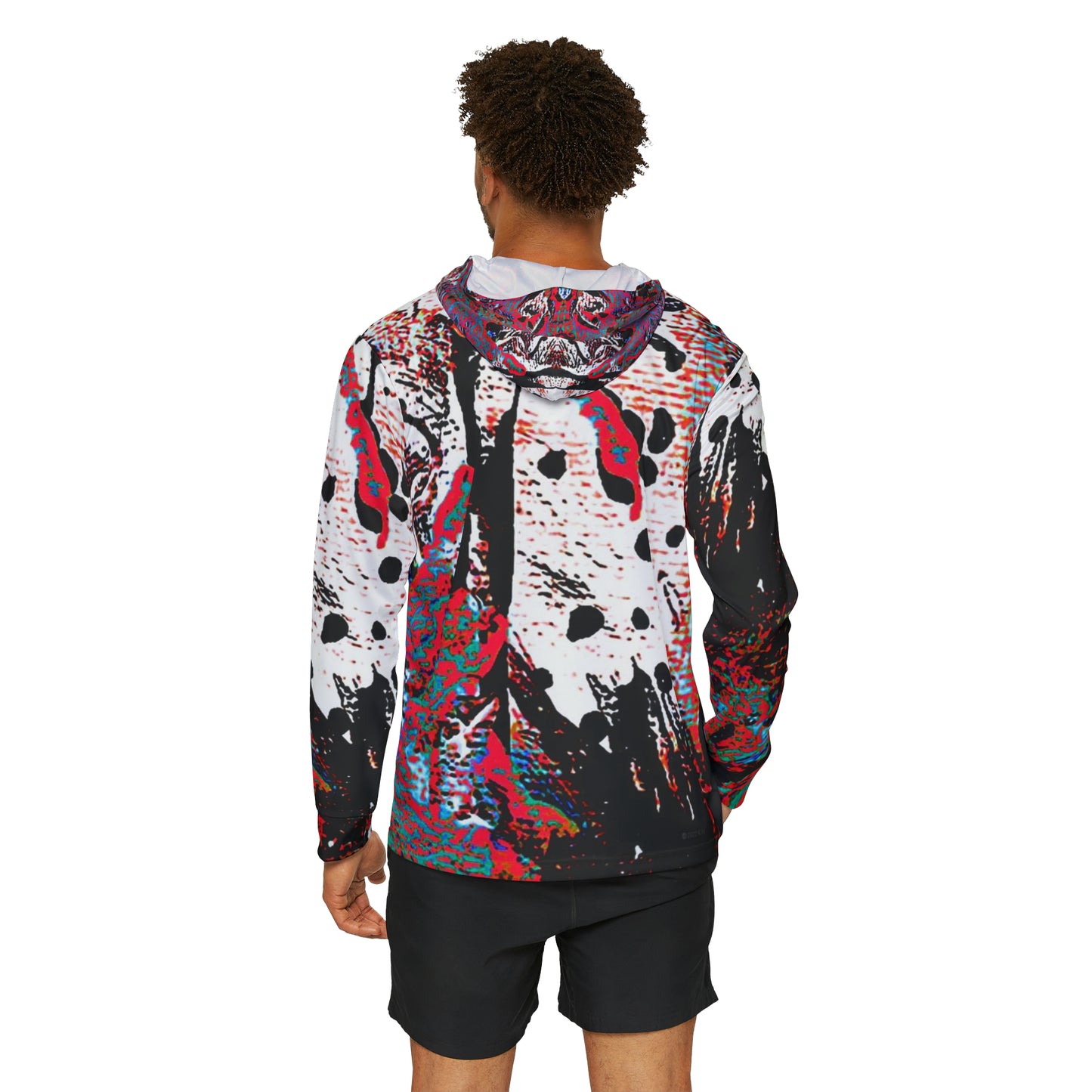"Dreamy Love" (Cosmic Fusion - Persimmon) - Sports Warmup Top (w/out heart)