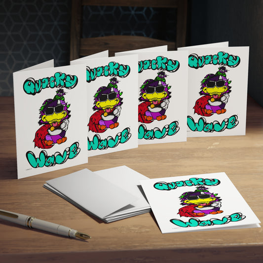 "Quacky Wave®" - Greeting Cards (5-Pack)