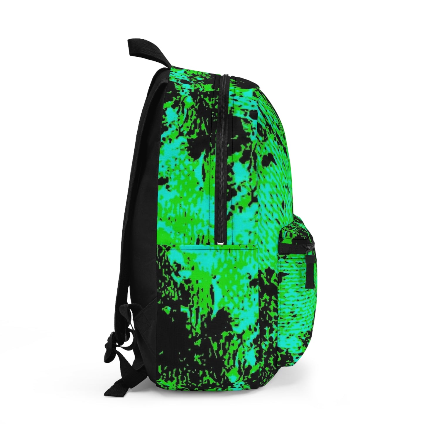 "Mystic Cube" (Cosmic Fusion): Backpacks Collection - Shamrock Green