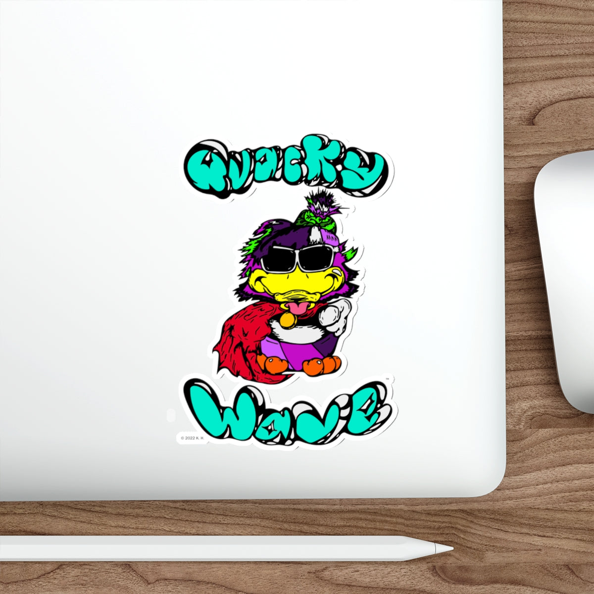 "Quacky Wave®" - Die-Cut Stickers/Decals