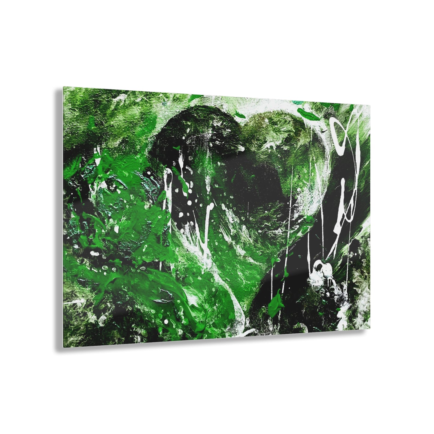 "Dreamy Love" (Shamrock Green) - Acrylic Prints