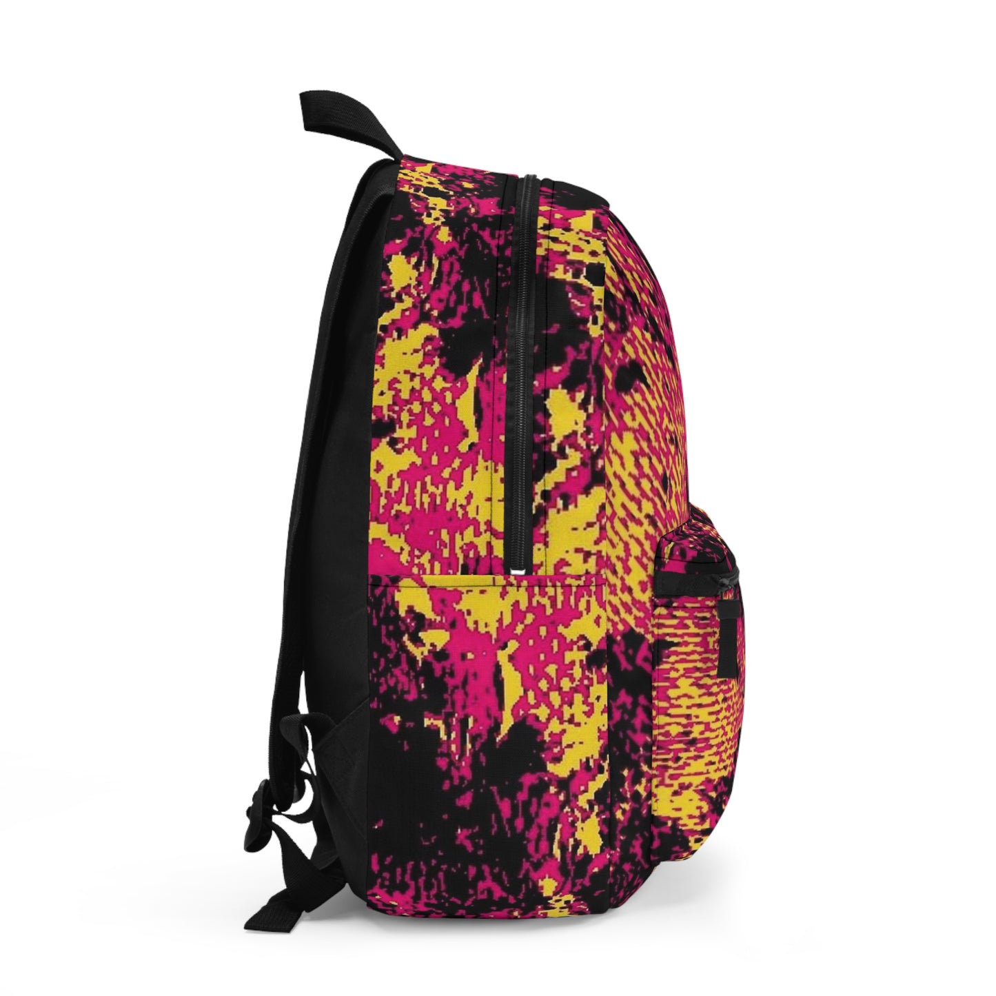 "Mystic Cube" (Cosmic Fusion): Backpacks Collection - Magenta/Yellow
