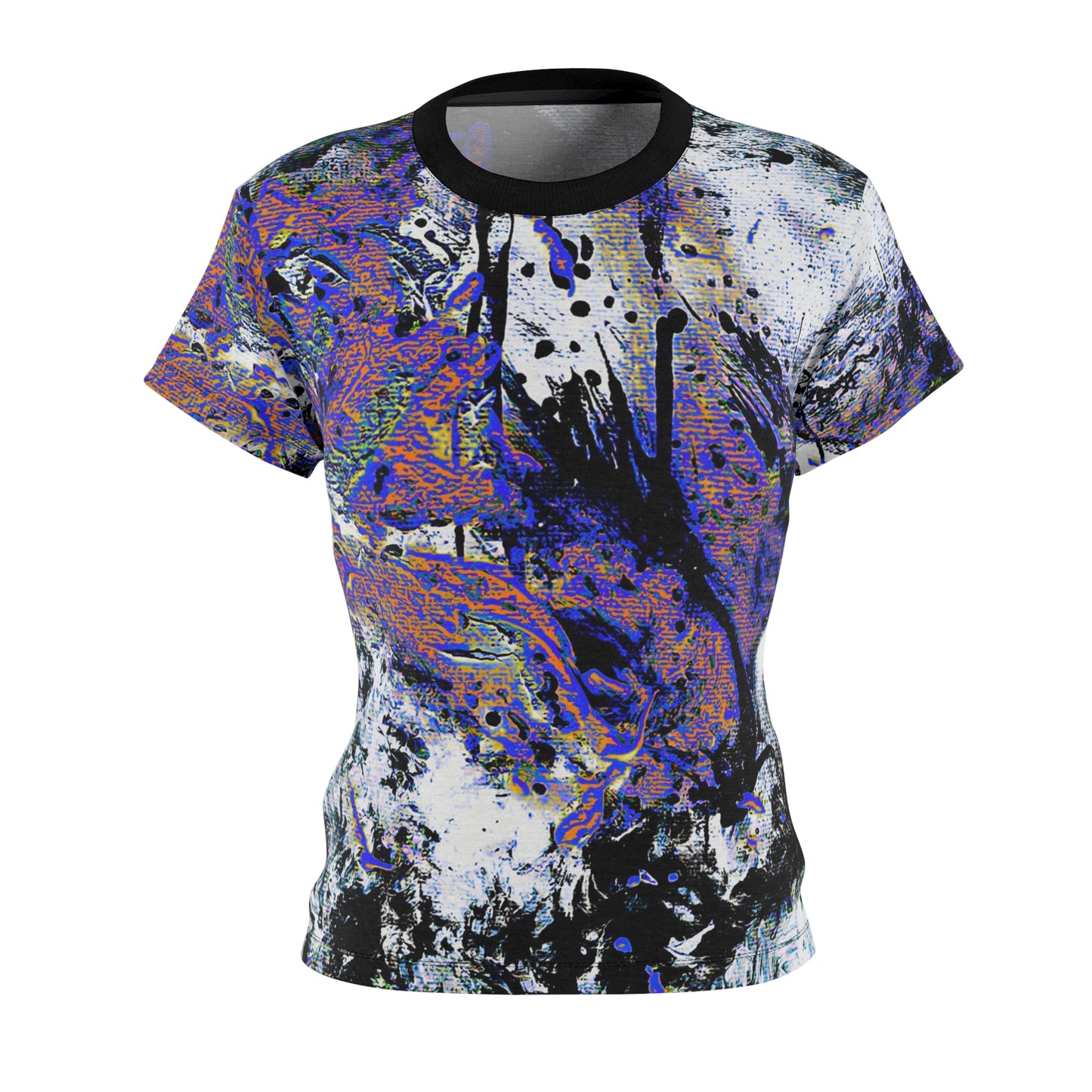 "Dreamy Love" (Cosmic Fusion - Sapphire) - Women's Crew Neck Tee (w/ heart)