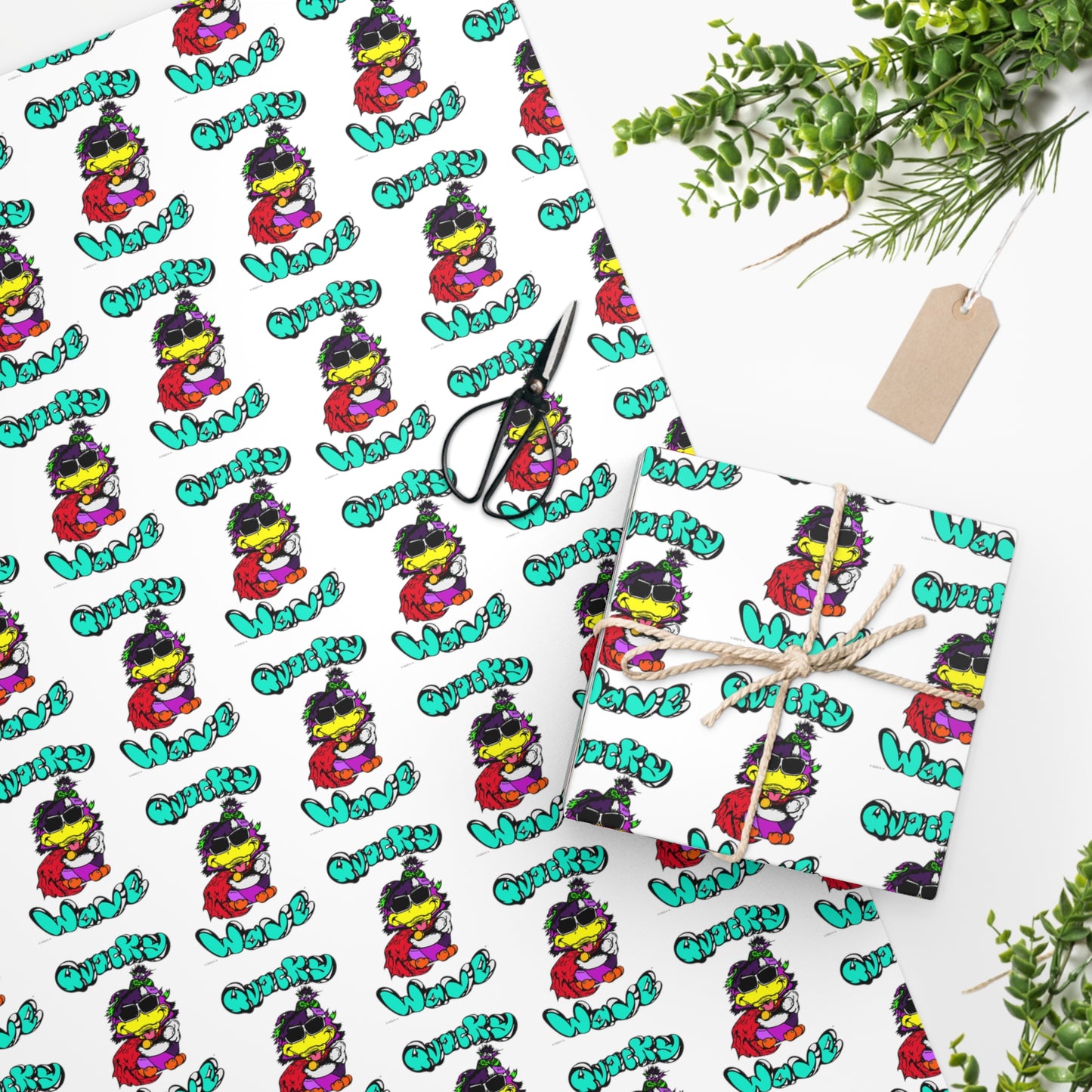 "Quacky Wave®" - Printed Paper/Wrapping Paper