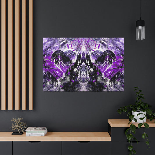 "Dreamy Love" (Violet/Lavender II) - Canvas Gallery Wraps