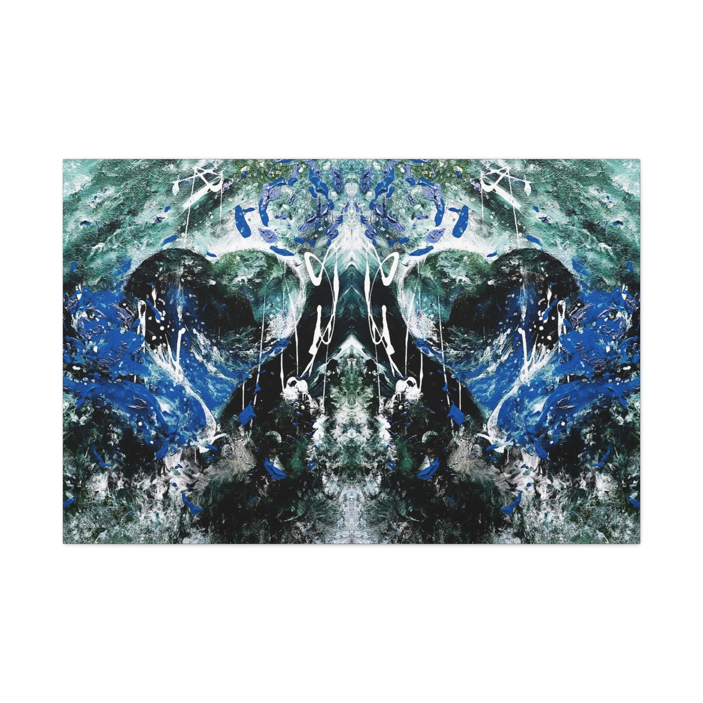 "Dreamy Love" (Sapphire II) - Canvas Gallery Wraps