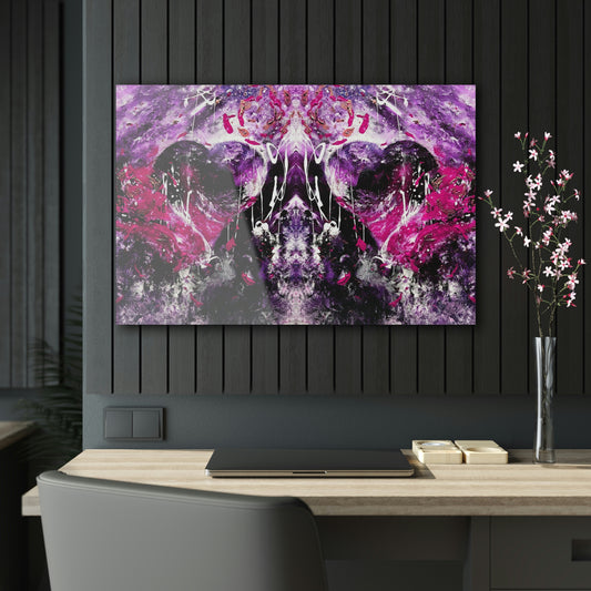 "Dreamy Love" (Magenta/Hot Pink II) - Acrylic Prints