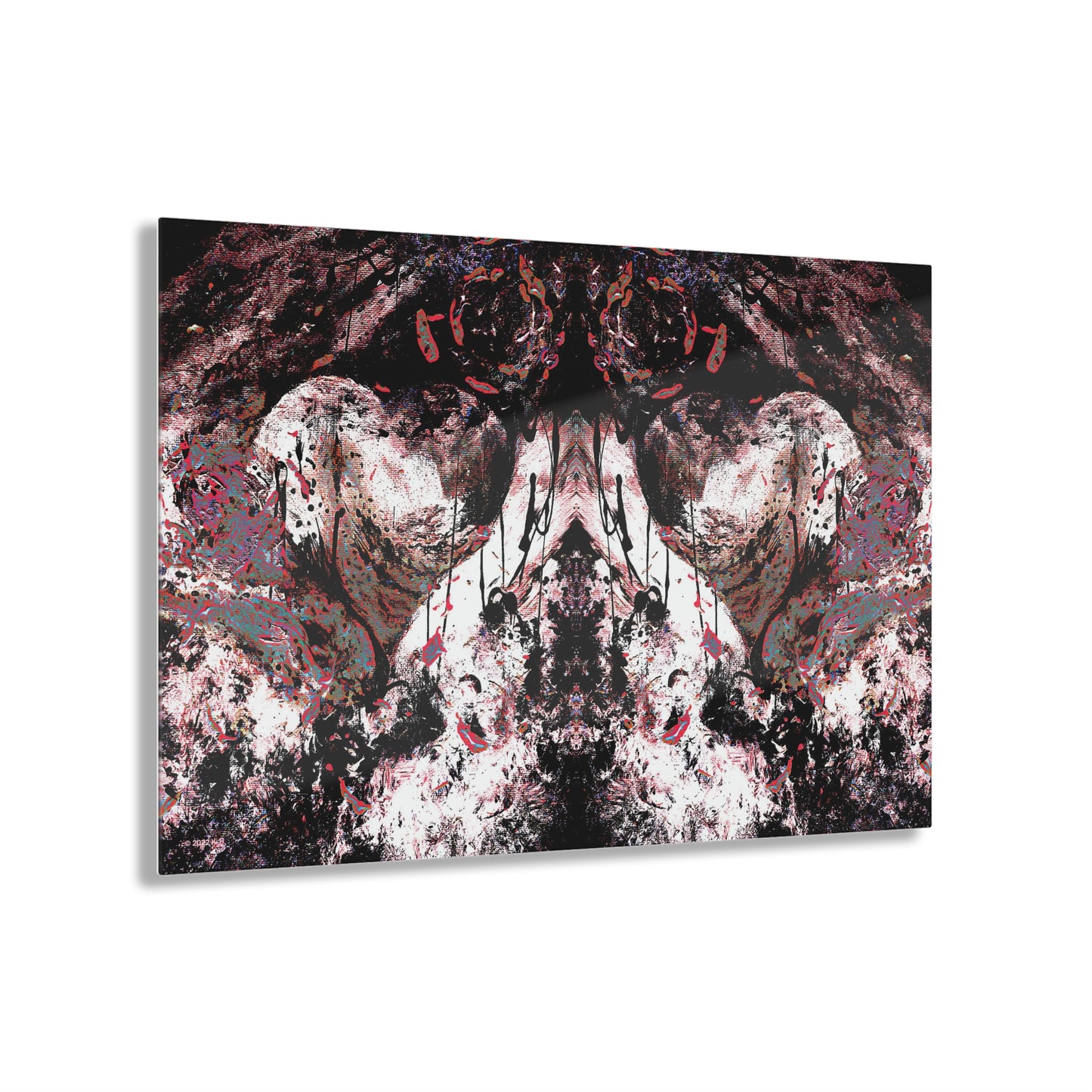 "Dreamy Love" (Cosmic Fusion - Persimmon II) - Acrylic Prints