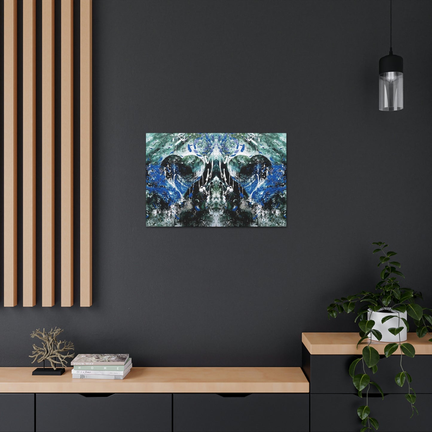 "Dreamy Love" (Sapphire II) - Canvas Gallery Wraps