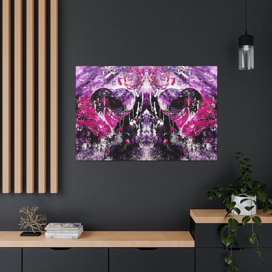 "Dreamy Love" (Magenta/Hot Pink II) - Canvas Gallery Wraps