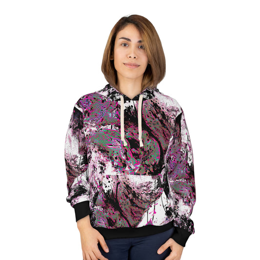 "Dreamy Love" (Cosmic Fusion - Magenta) - Unisex Pullover Hoodie (w/ heart)