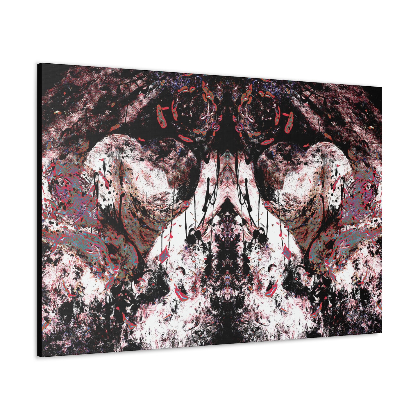 "Dreamy Love" (Cosmic Fusion - Persimmon II) - Canvas Gallery Wraps