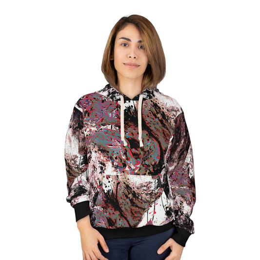 "Dreamy Love" (Cosmic Fusion - Persimmon) - Unisex Pullover Hoodie (w/ heart)