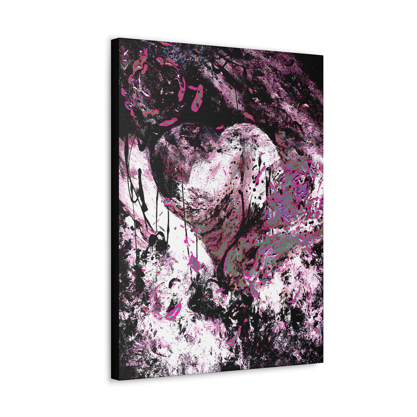 "Dreamy Love" (Cosmic Fusion - Angelic Pink) - Canvas Gallery Wraps