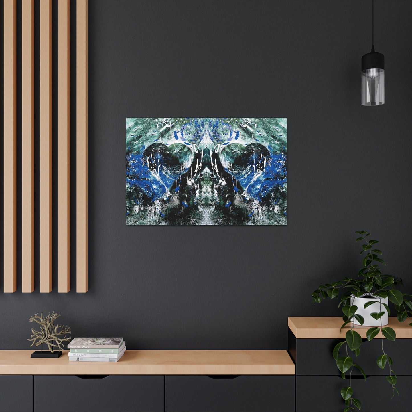 "Dreamy Love" (Sapphire II) - Canvas Gallery Wraps