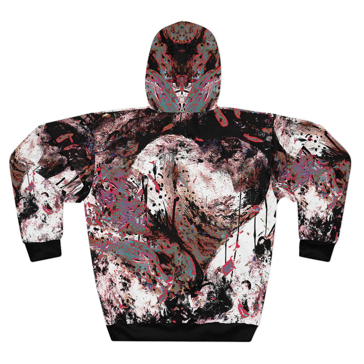 "Dreamy Love" (Cosmic Fusion - Persimmon) - Unisex Pullover Hoodie (w/ heart)