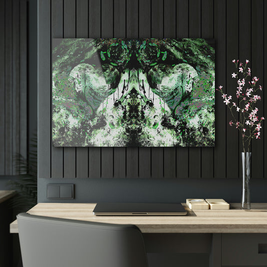 "Dreamy Love" (Cosmic Fusion - Shamrock Green II) - Acrylic Prints