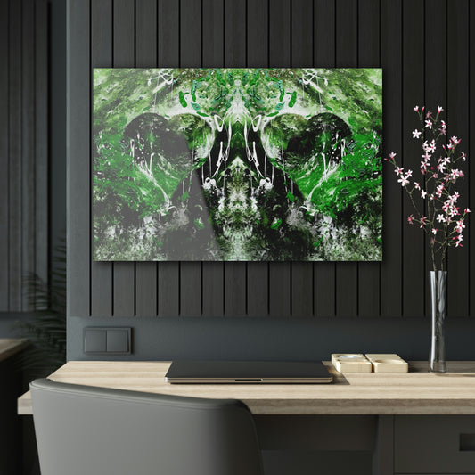 "Dreamy Love" (Shamrock Green II) - Acrylic Prints
