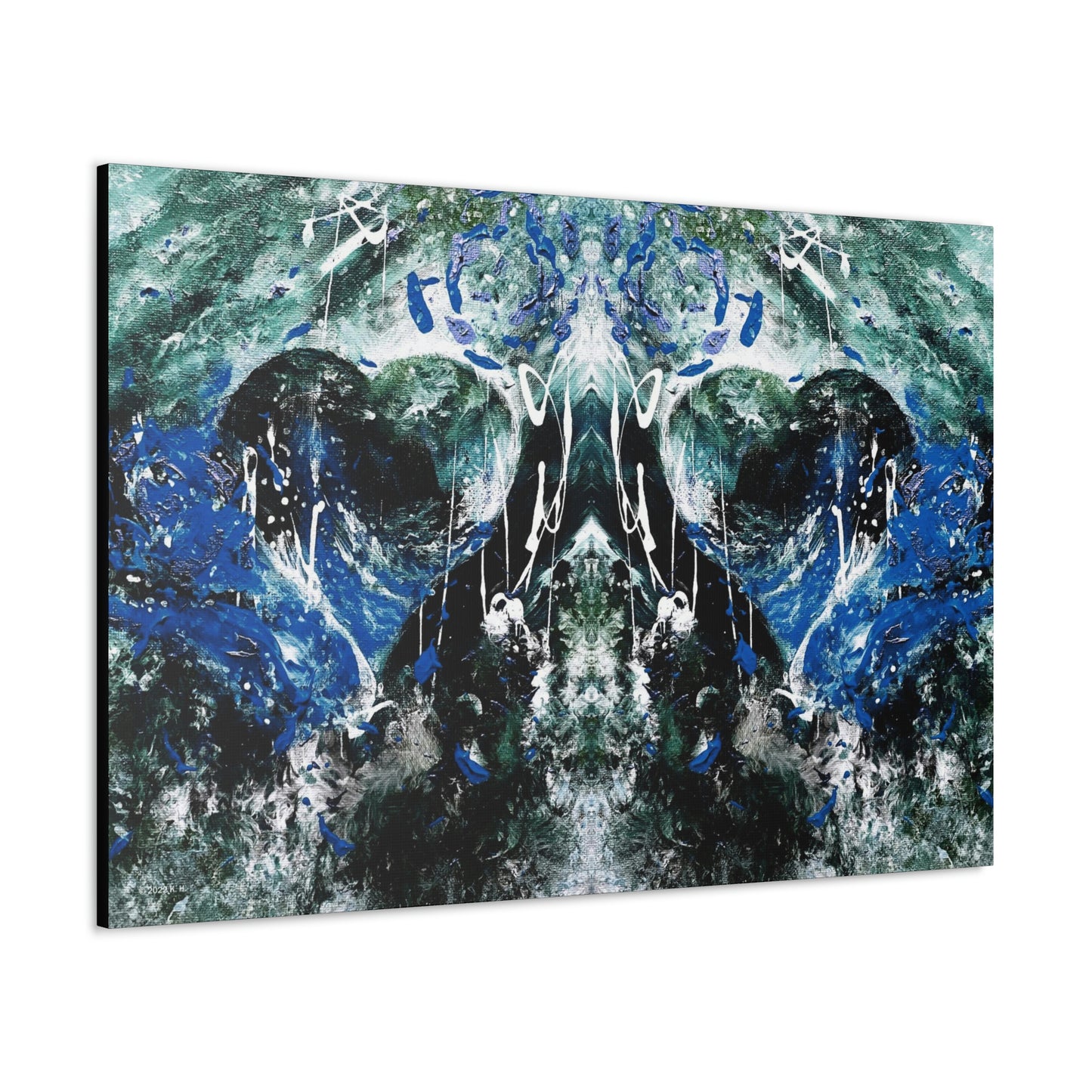 "Dreamy Love" (Sapphire II) - Canvas Gallery Wraps