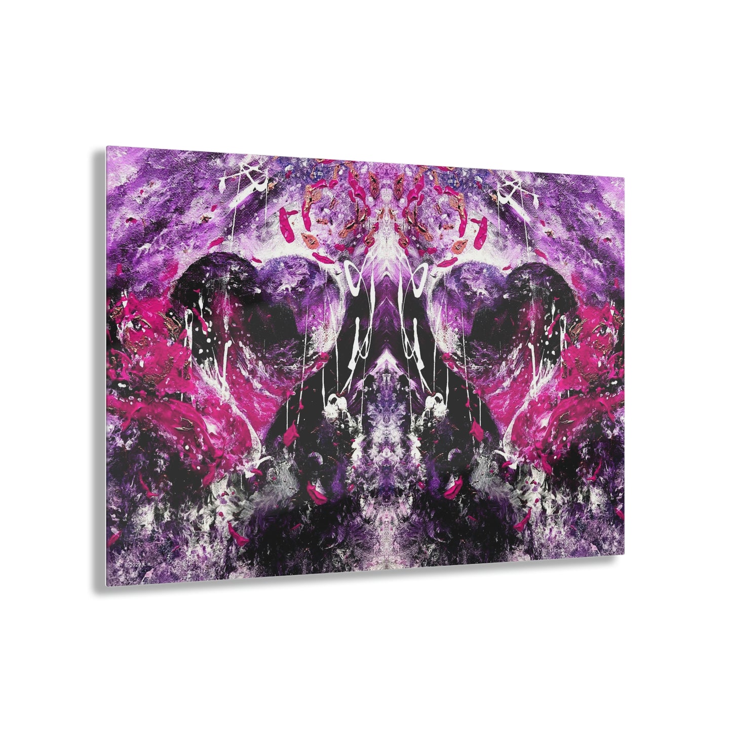"Dreamy Love" (Magenta/Hot Pink II) - Acrylic Prints